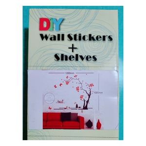(NEW) DIY Wall Stickers & Shelves (Tree Blooming)